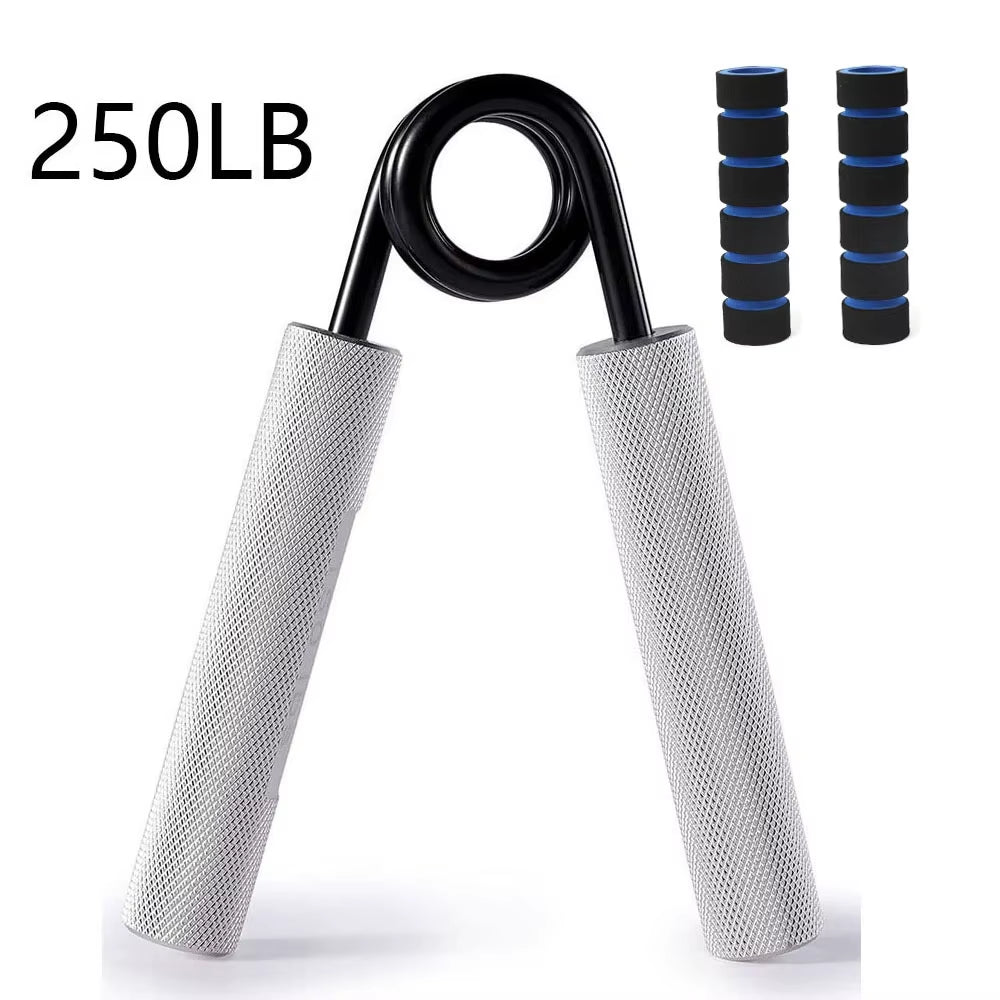 Grip Strength Trainer 50-300Lbs 1PC Fitness Metal Hand Gripper Non-Slip Forearm Muscle Exerciser Hand Rehabilitation Exercising