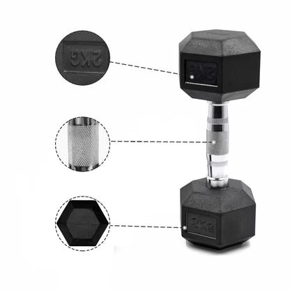 Hex Dumbbells home and commercial gym equipment