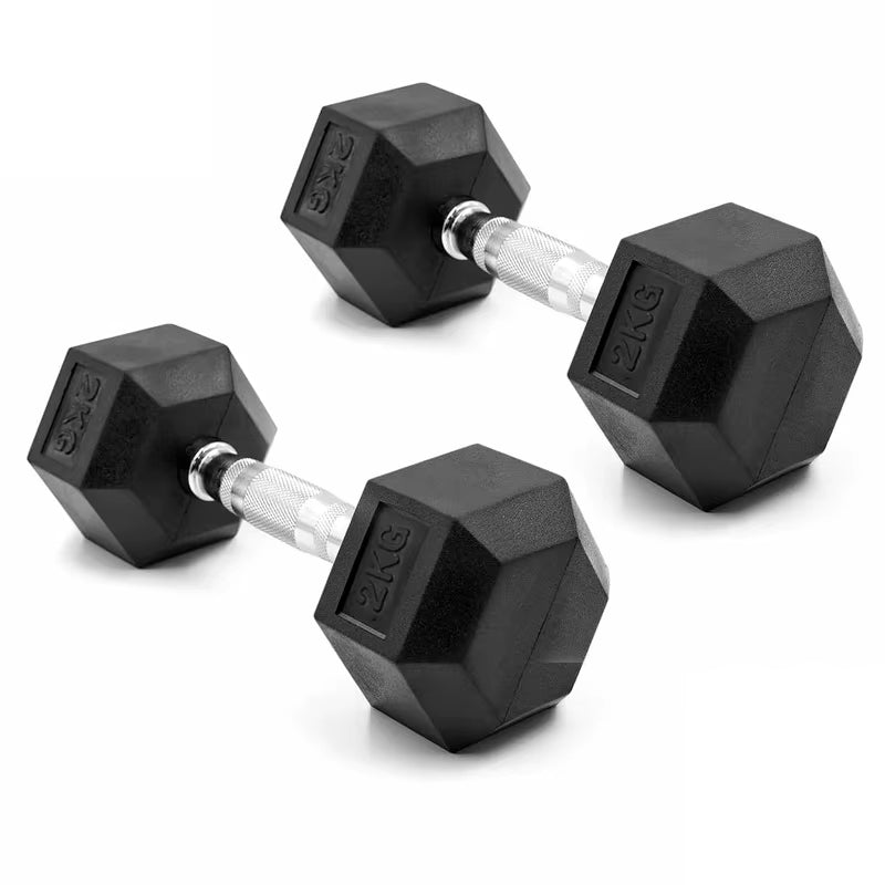 Hex Dumbbells for home gym strength training