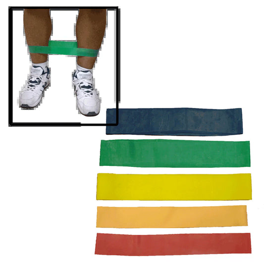 Ankle Resistance Band Set - 5 Pieces Workout Training Bands