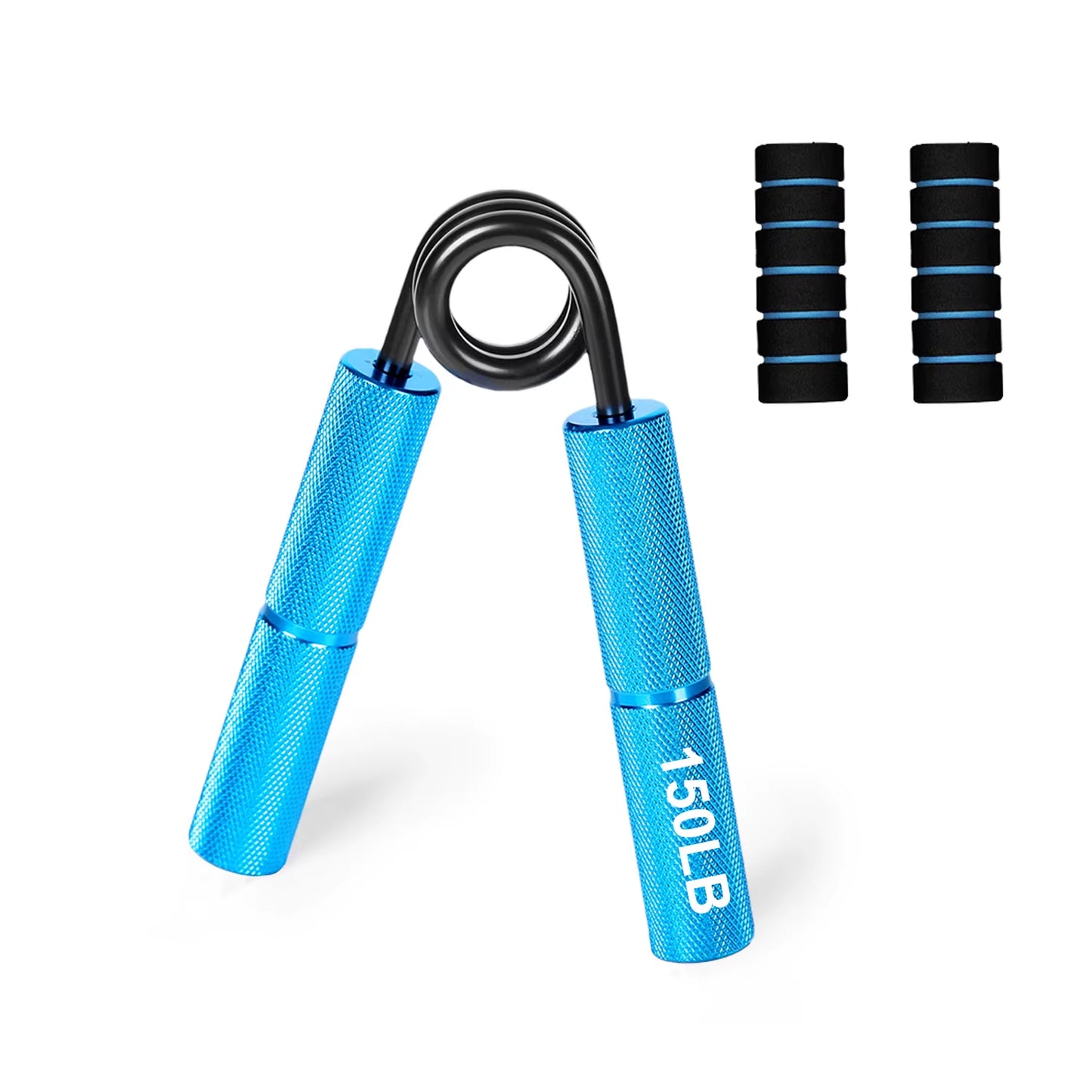 Grip Strength Trainer 50-300Lbs 1PC Fitness Metal Hand Gripper Non-Slip Forearm Muscle Exerciser Hand Rehabilitation Exercising